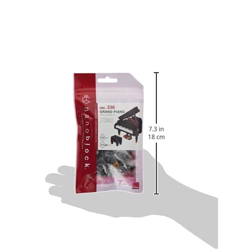 Nanoblock Kawada Nanoblock Grand Piano NBC_336