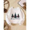 Kids Sweatshirt ''Deers Running In Woods'' Print Comfy Versatile Long Sleeve Sweatshirts, Christmas Sweater For Outdoor