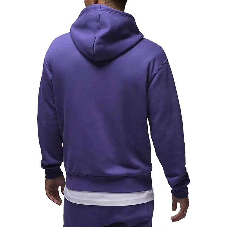 Jordan Hanorac Essentials cu Imprimeu Logo Mânecă Lungă Casual Bărbați Topuri Violet FD7546-502