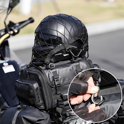 Motorhelmen Elastisch Netzak Kofferbagage Netzak met 8 Haken Universeel Helmen Houder