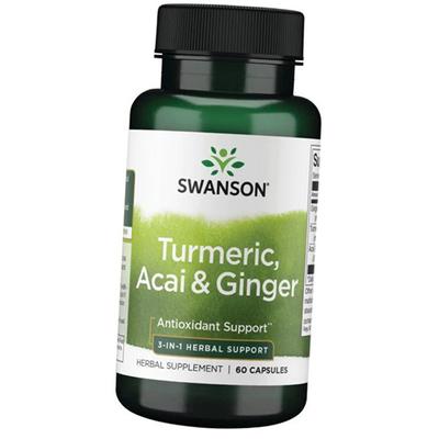 Turmeric, Acai & Ginger, Turmeric Acai & Ginger, 60caps (71280102)