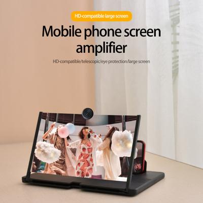 Phone Screen Magnifier Adjustable Angle Design Ultra-Thin Non-Slip Pull-out Magnify Wide Compatible Plastic Screen Phone Screen