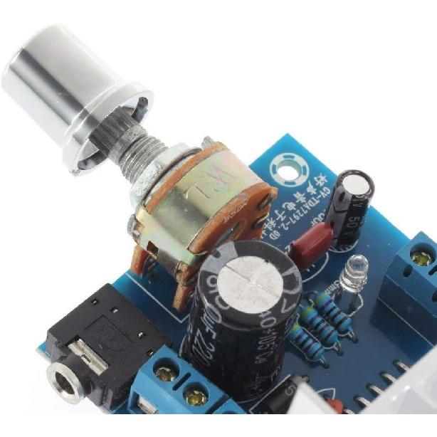 HiLetgo 2pcs TDA7297 Audio Amplifier Board 15W+15W Digital Amplifier Module 12V DC Mini Stereo Amp Amplify Dual Channel Power Stereo