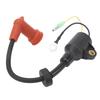 Outboard Ignition Coil Rubber Metal 63V 85570 00 Boat Engine Ignition Coil Replacement for 2 Stroke 15 HP