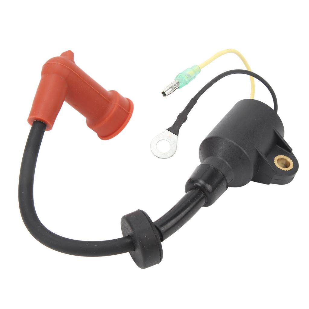 Outboard Ignition Coil Rubber Metal 63V 85570 00 Boat Engine Ignition Coil Replacement for 2 Stroke 15 HP