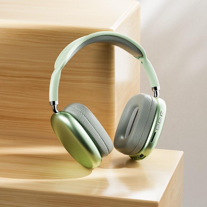 Applicable To Apple P9ProMax Headset Headset Subwoofer Wireless Bluetooth Headset