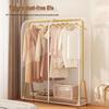 Transparent PEVA Floor-Standing Clothes Rack Dust Cover, Large Size