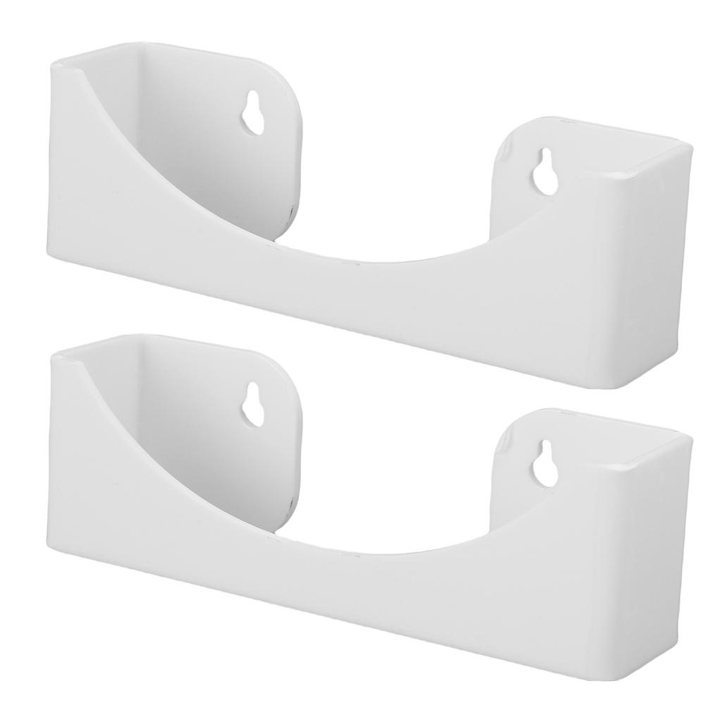 Wall Hat Rack Baseball Caps Mount Storage Organizer 20 Hat Capacity for Closet Office White