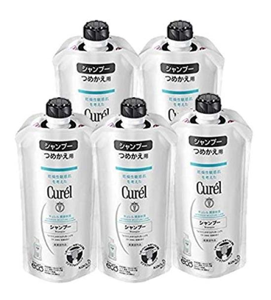 

[Kao] Curel Shampoo Refill 340ml Quasi-drug x 5 pack