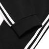 Adidas Womens Fleece Side Three Stripes Retro Sports Long Pants Women Pants Black H09700