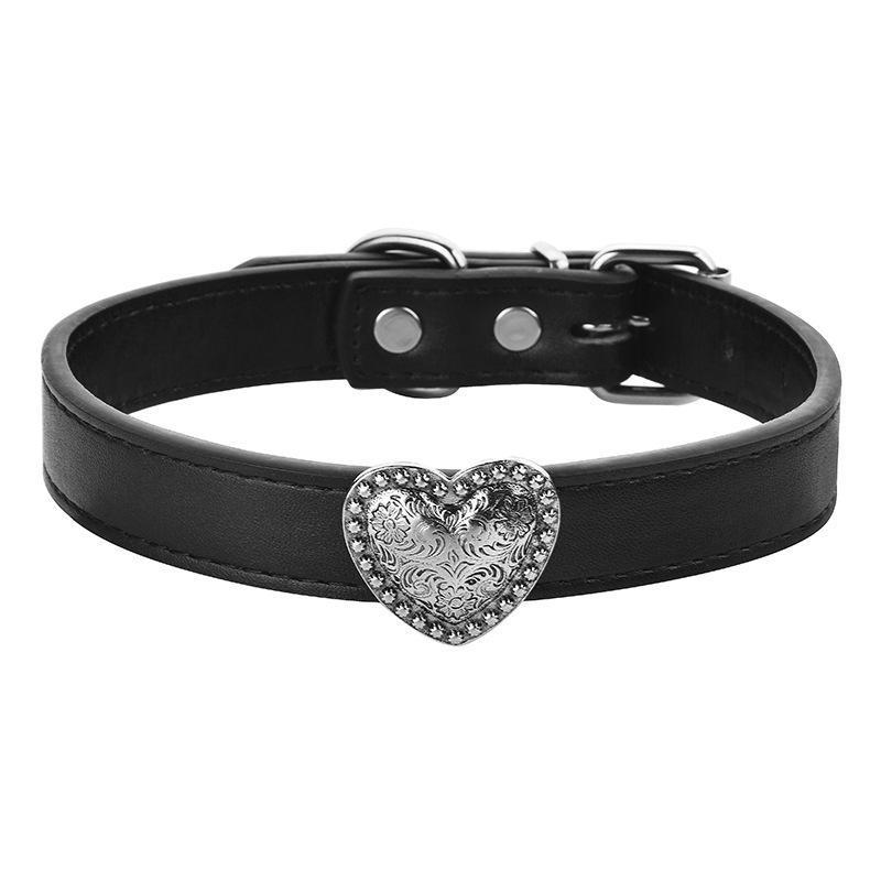 

Тибетское ретро кожаное колье-чокер в виде сердца