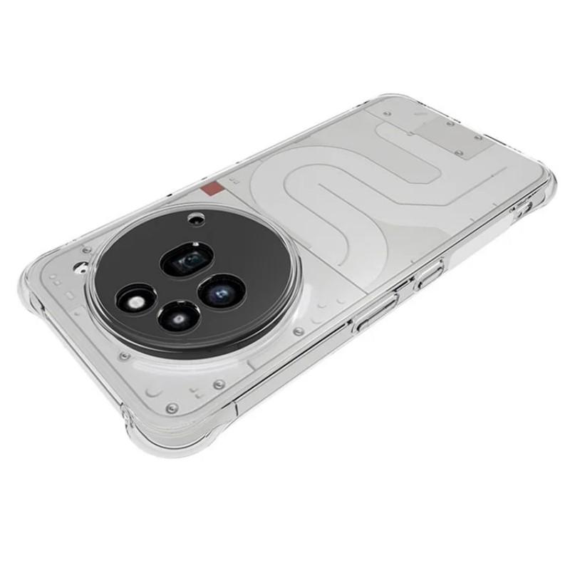 For Nothing Phone (3a) Pro Clear TPU Case WANLONFENG TM Series 2.0mm Phone Back Cover