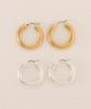 Worthword Wgca Twisted Bold Ring Earrings_2 Types