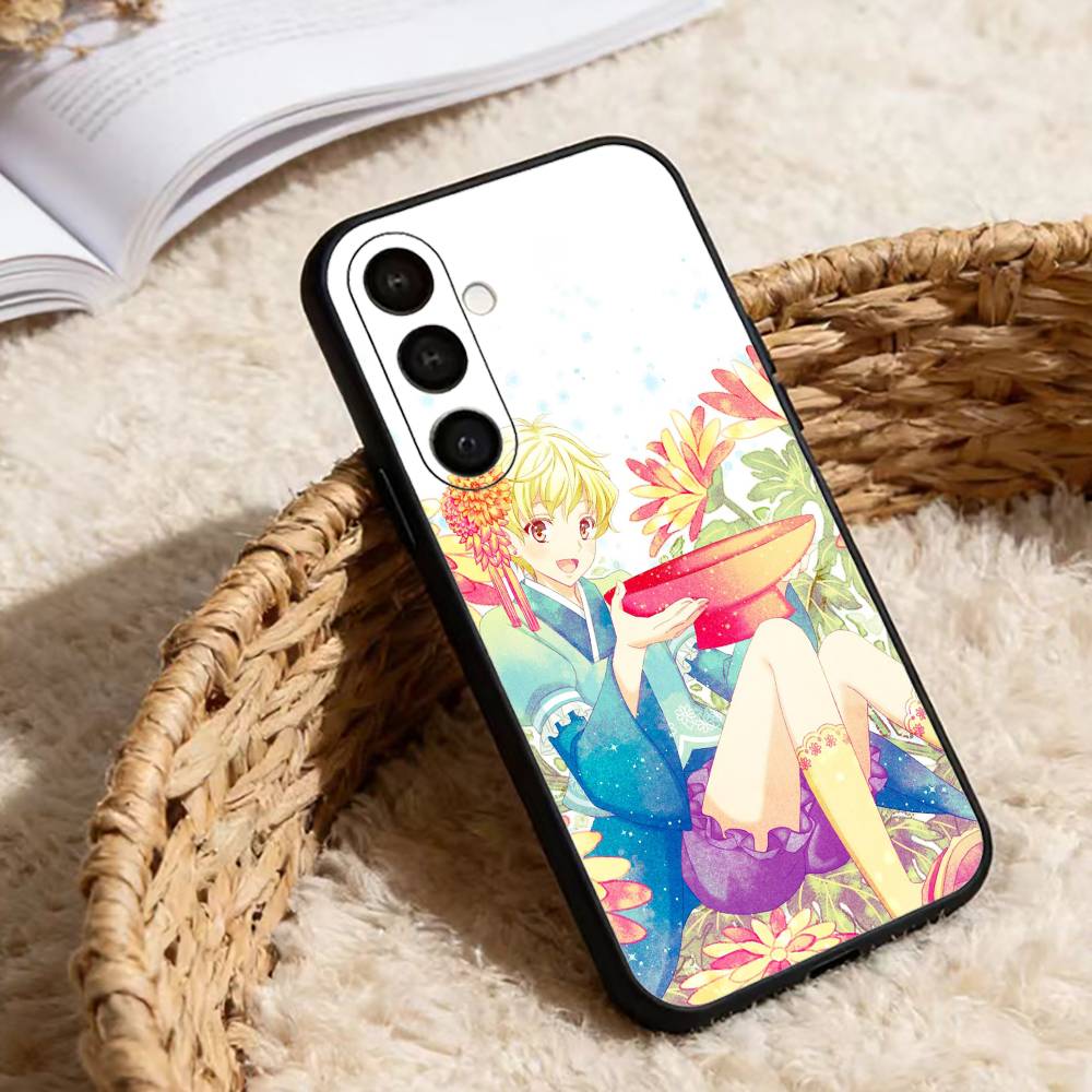 Anime F-Fruits B-Baskets Phone Case For Samsung Galaxy A20,21s,22,31,32,52,53,72,73,80,91 Soft Black Shell