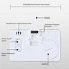 Termómetro Digital Instantáneo Dispositivo de Seguimiento Ambiental Carcasa de ABS Para Monitorización del Clima Interior