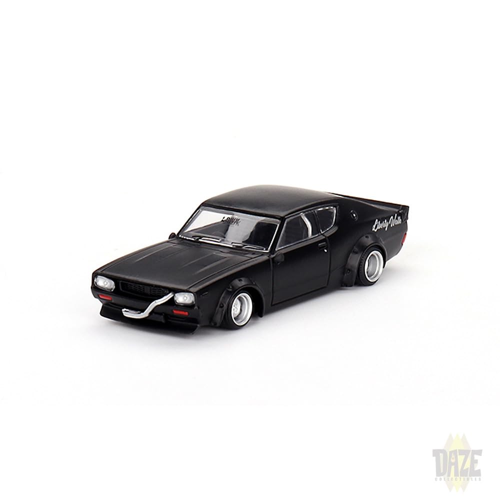 MINI GT 164 Scale MiJo Limited Edition Nissan Skyline Kenmeri Liberty Walk (Matte Black) MGT00655