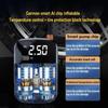 Portable Air Compressor Electric Car Pump Automatic MotorcyclesTire Inflator Digital Pressure Gauge Detect with LED Lamp