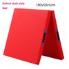 50MM Portable Anti Slip Foam Gymnastic Mat Leather Yoga Gymnastic Tumbling Mattress Gym Mat Foldable Exercise Mat