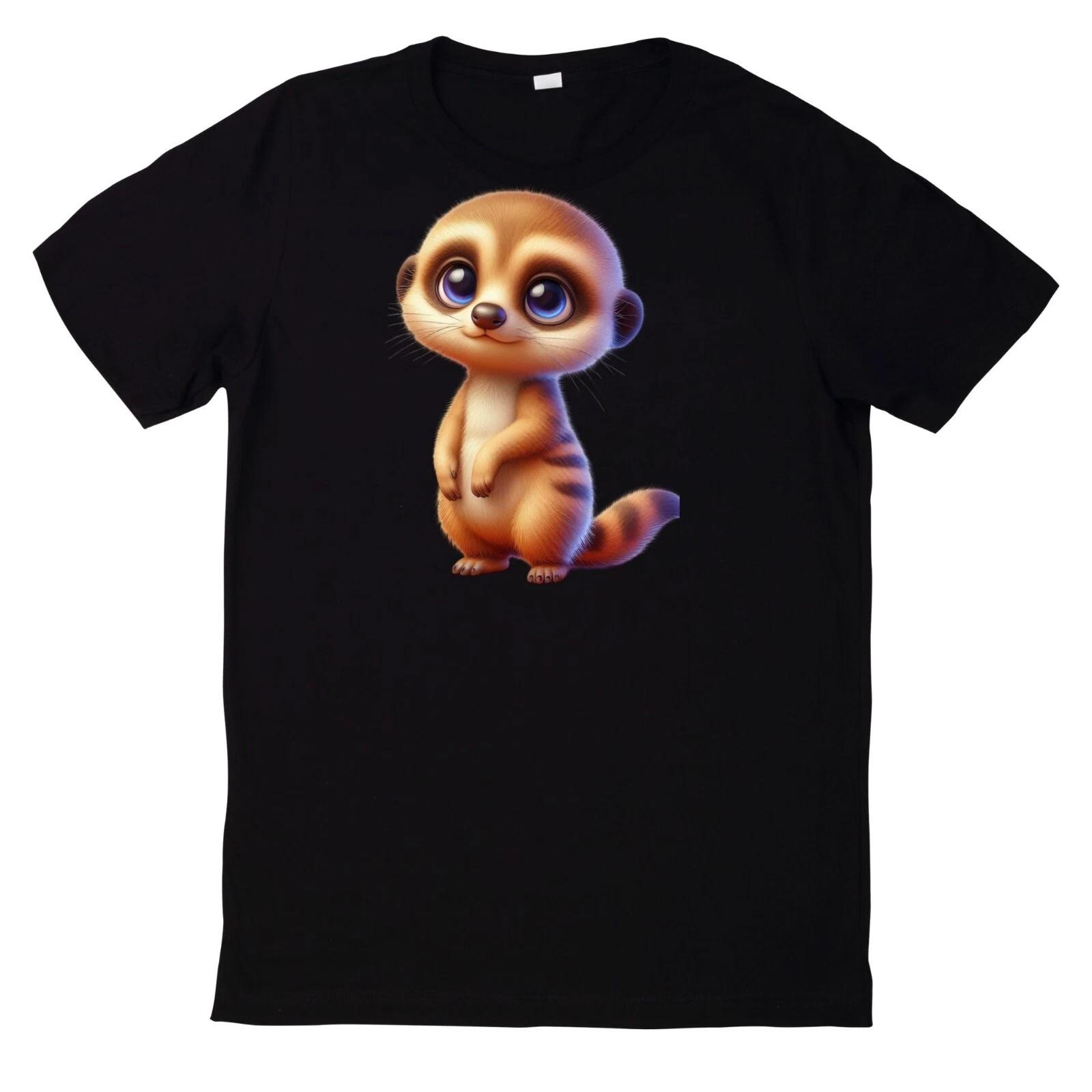 T-Shirt Süßes Erdmännchen Geschenkidee XS