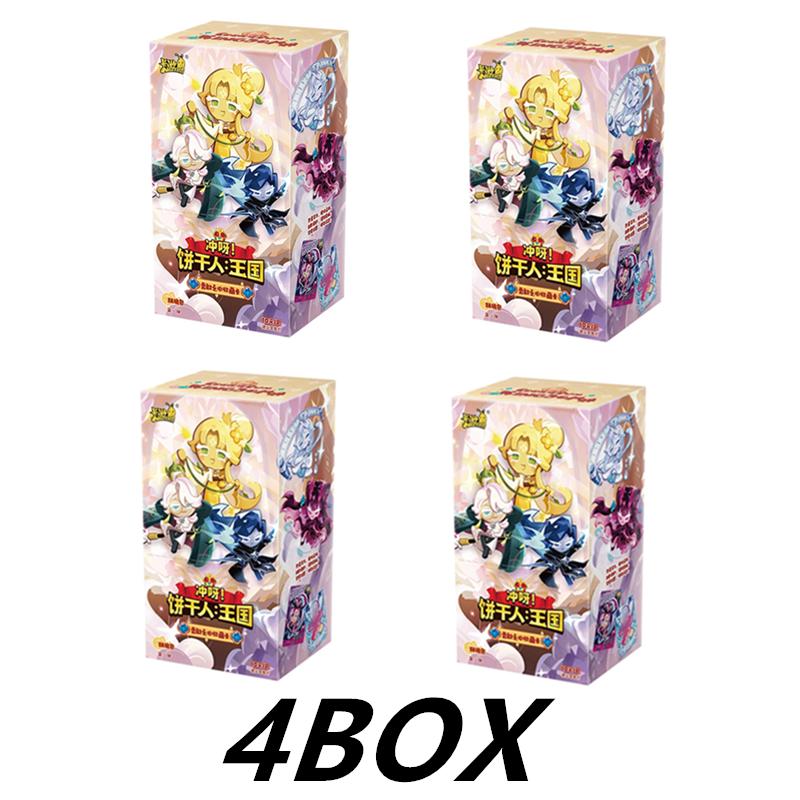 Genuine Cookie Run: Kingdom Card Braveheart Series Crispy Pack Escape The Oven Adventure Anime Game Collection Cards Toys