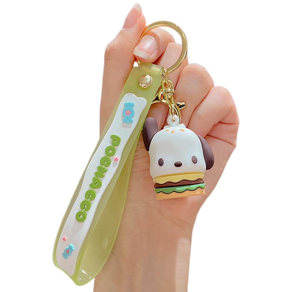 

Pochacco Key 3D Sanrio Cute Car Hanging Stylish Birthday Popular Character Perfect for Friends and Lovers [Willsmiile] Ring, Mascot, Keychain,