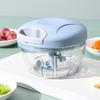Grinder Manual Pull Cord Food Chopper for Garlic Ginger Peppers Onion Puree