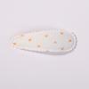 Yalun Jewelry Popular Daisy Bb Clip Small Printed Hair Accessories Daily Fabric Handmade Hairpin 4572