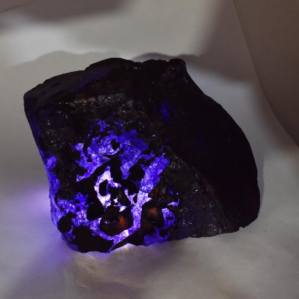 Natural Blue Raw Sapphire 69.45 Carat Uncut Rough CERTIFIED Loose Gemstone AR-03142