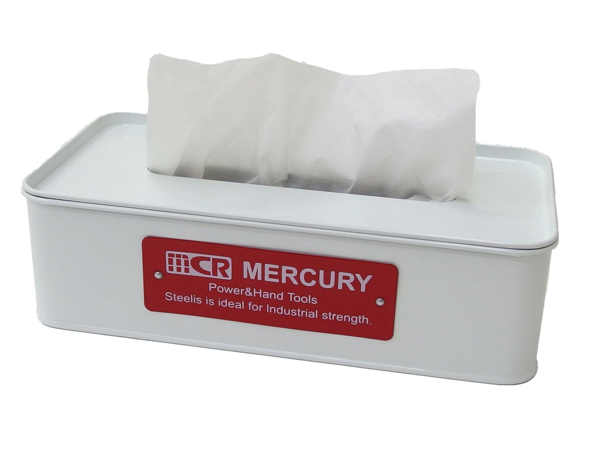 

MERCURY MEBUTBWH tin tissue box white белый