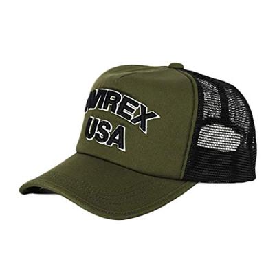 AVIREX Mesh Cap for Avirex Popular Xl Men, Hat, USA, AVIREX, Cap, Brand, Khaki, Military,