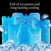 Blue Ice Crystal Box PE Refrigerated Shipping Cooling Box New Ice Box  Food