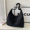 2026 Early Spring Women's Large Capacity Dumpling Crossbody Bag - Simple Down Cotton Jacket Style, Korean Casual Shoulder Bag
