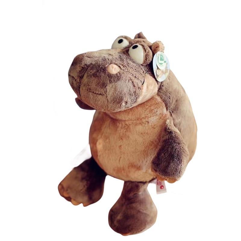 Wholesale Jungle Animal Plush Toy Cartoon Gorilla Lion Tiger Giraffe Stuffed Doll