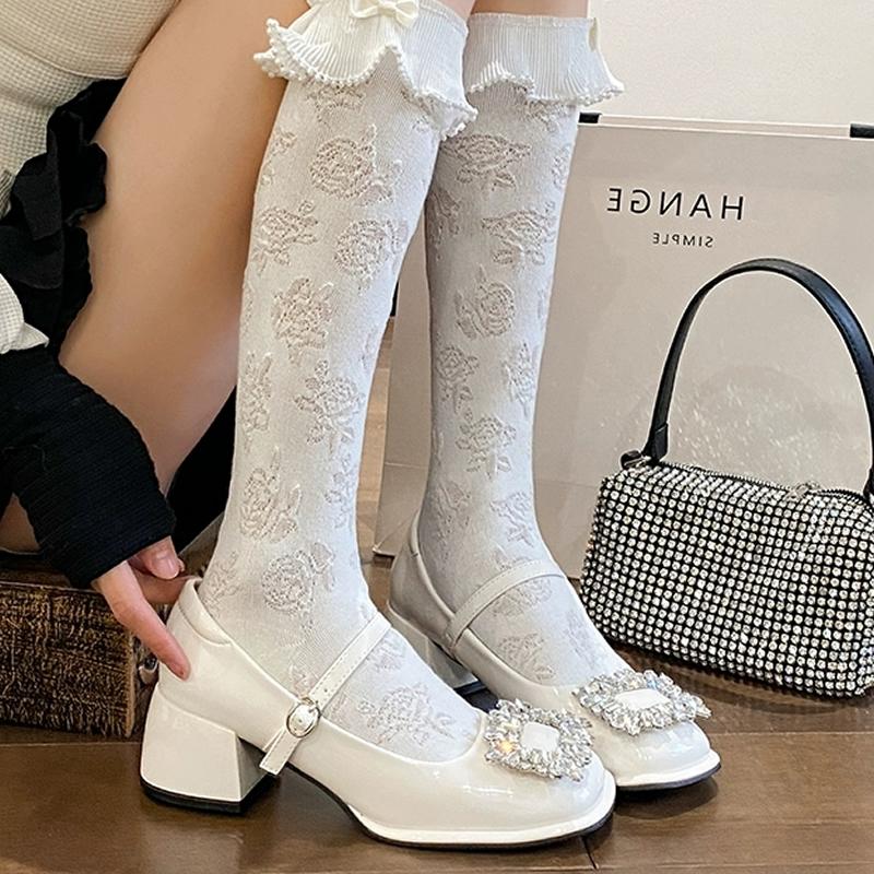 2024 women Autumn New Style Luxury Rhinestone Brand Design Female Mary Jane Shoes Elegant Banquet Party Women High Heels Zapatos