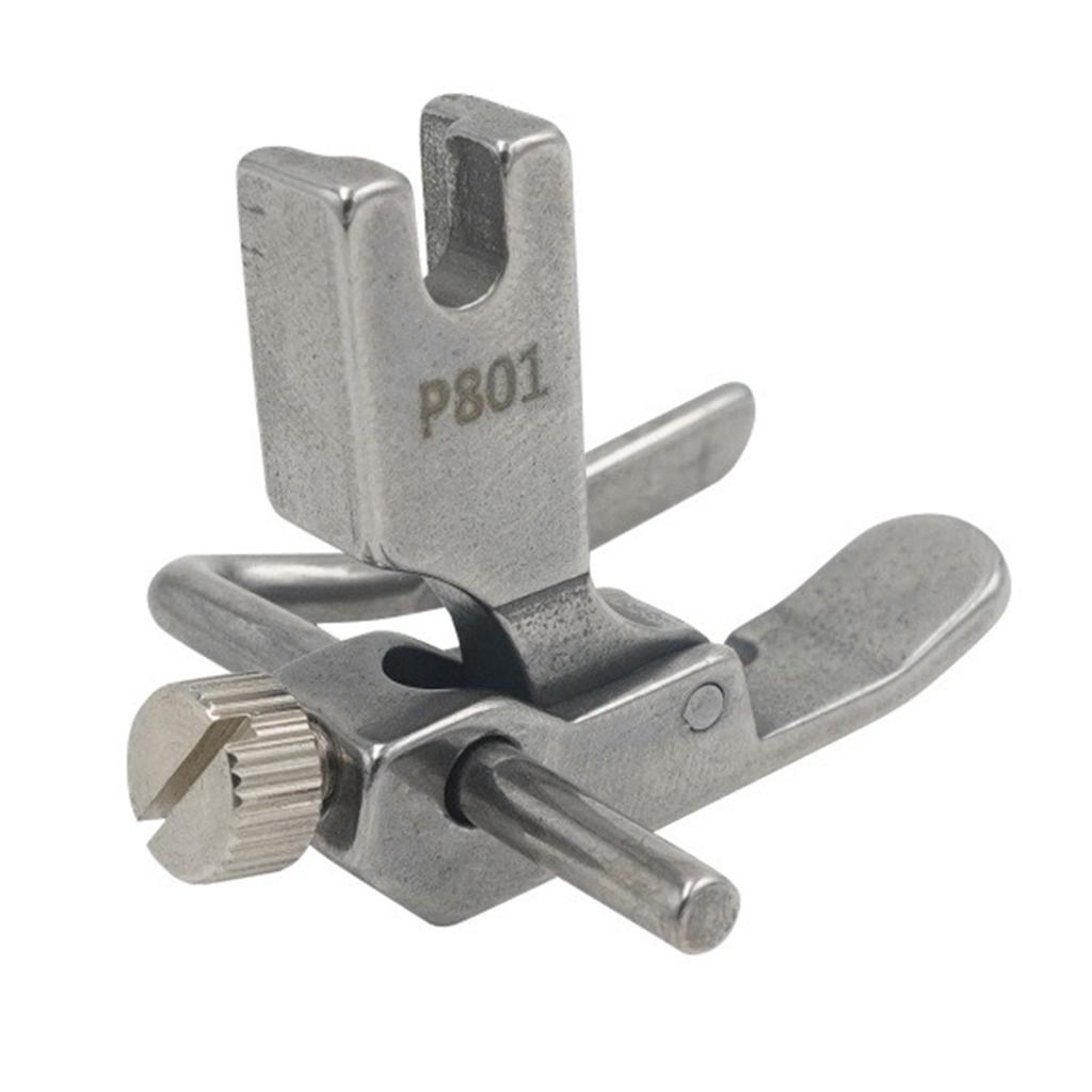 Adjustable Guide Sewing Presser Foot for Shirts/Curtains/Canvas/Fabric/Leather Sewing P801 Flat Car Presser Foot