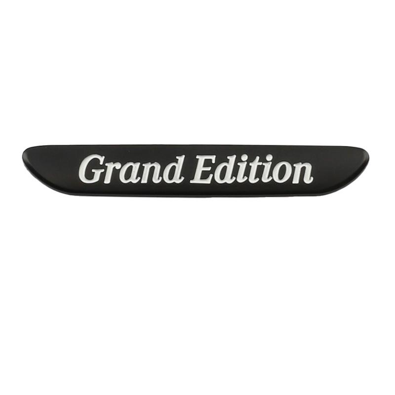 3D Metal Car Sticker EXCLUSIVE Grand Edition Fender Logo Decals For Mercedes Benz C260 C300 E260 E300 C200 Badge Emblems Parts AO4