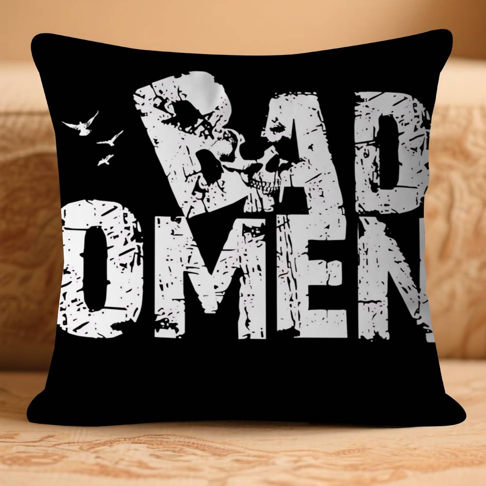 Rock BAD O-OmenS Cushion Cover 30x50 Polyester Sofa Cushions Decorative Throw Pillows Home Decoration Pillowcover