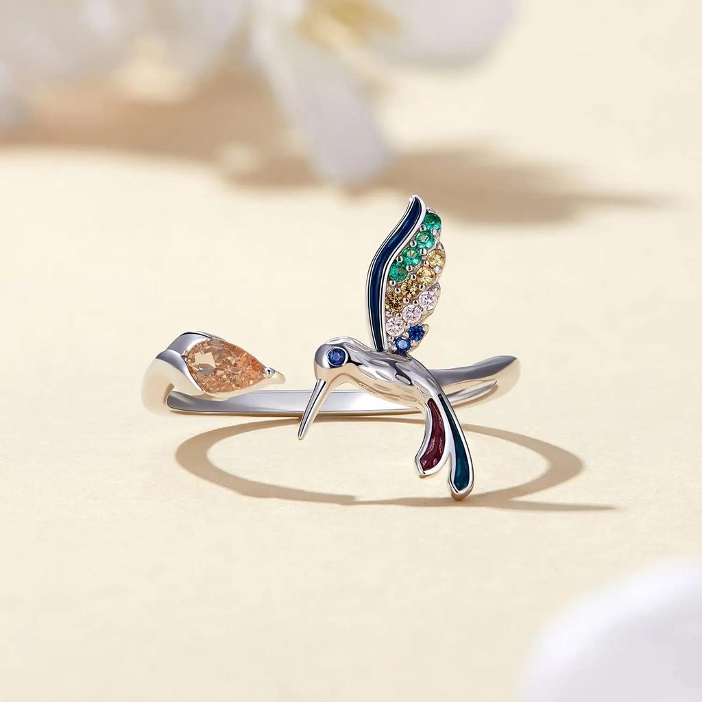 Boho Engraved Flower Flora Women Rings Ancient Vintage Finger Accessory For Party Daily Wear Personality Rings Female Jewelry