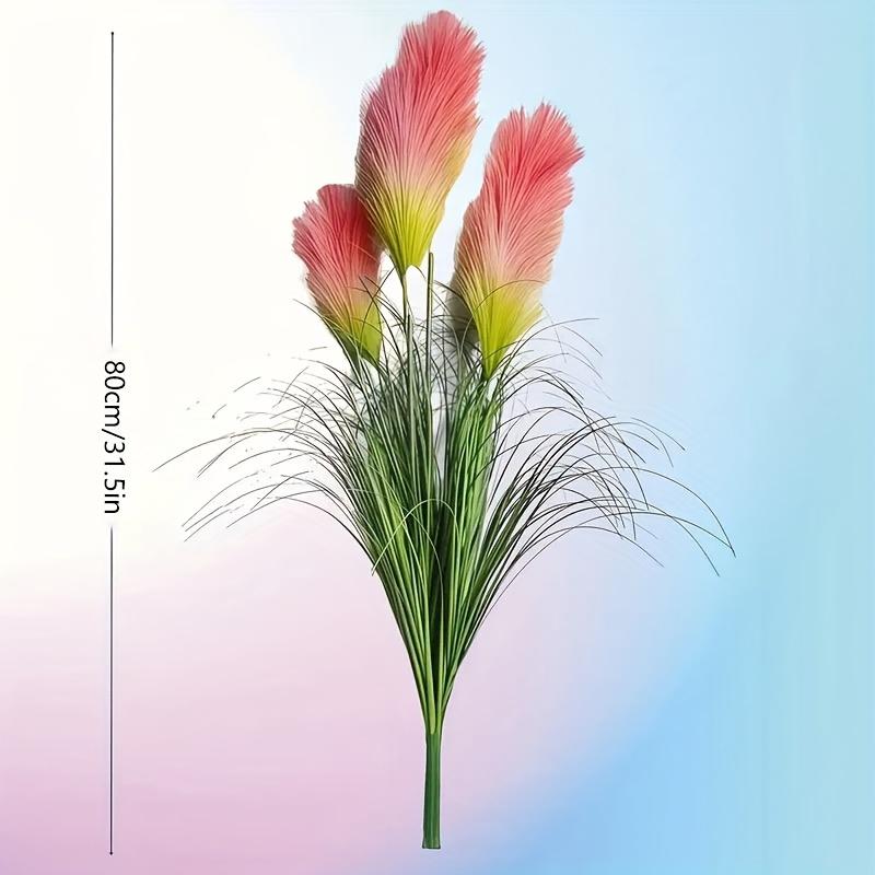 

Simulated Small Grass Bushes césped de cola de perro, Mesa para el hogar Flower Tree Faux Floral Plant