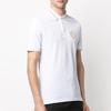 VERSACE JEANS COUTURE Polo Shirts Men's White Polo Collar Moderate Straight Fit B3GWA7T3-36571-K41
