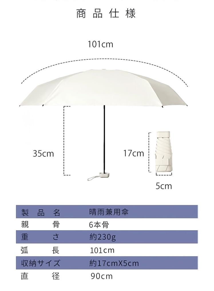 This Folding Umbrella Offers UV Perfect for Both Sunny and Rainy and Features a Black Making It Ideal for Both Men and Lightweight and Making It a