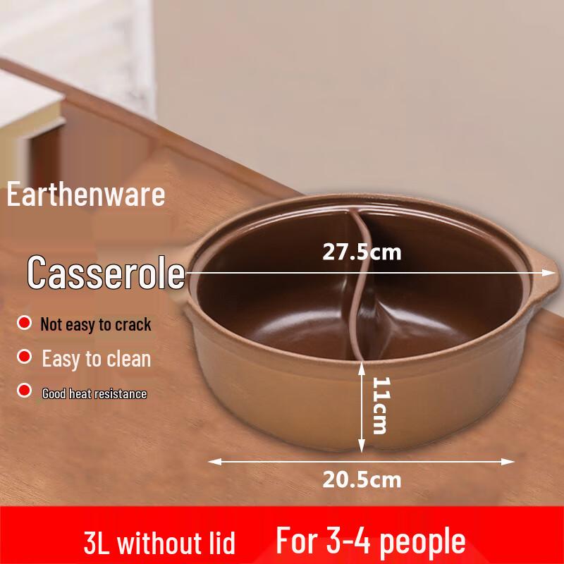 Huameiguan Ceramic Clay Mandarin Duck Hot Pot