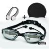 Alliance Messenger Electroplated Anti-Fog Swim Goggles Set