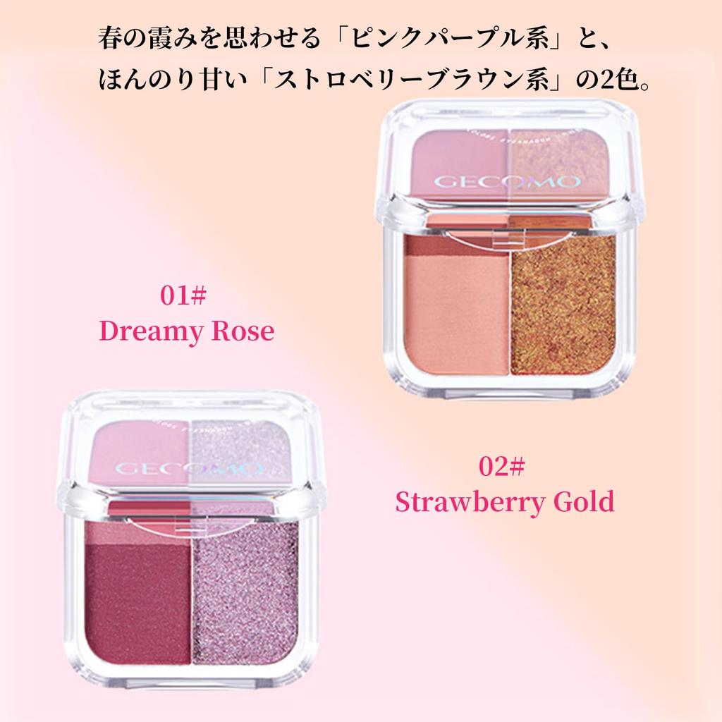 Eyeshadow Matte Fine Natural High Color Waterproof Daily Office Gift 3-Color Palette & Glitter, Beginner-Friendly, Makeup, Payoff, Gradient, &