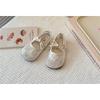 Breathable Lace Mesh Flat Shoes For Girls With Bow Spring Summer Children's Shoes Stylish Comfortable Girls Flats