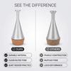 Jiawu Trumpet Mute, Lightweight Trumpet Practice Mute with No Interruption, Sound-Dampening Muffler with Aluminum Alloy Cork Strip, for Home