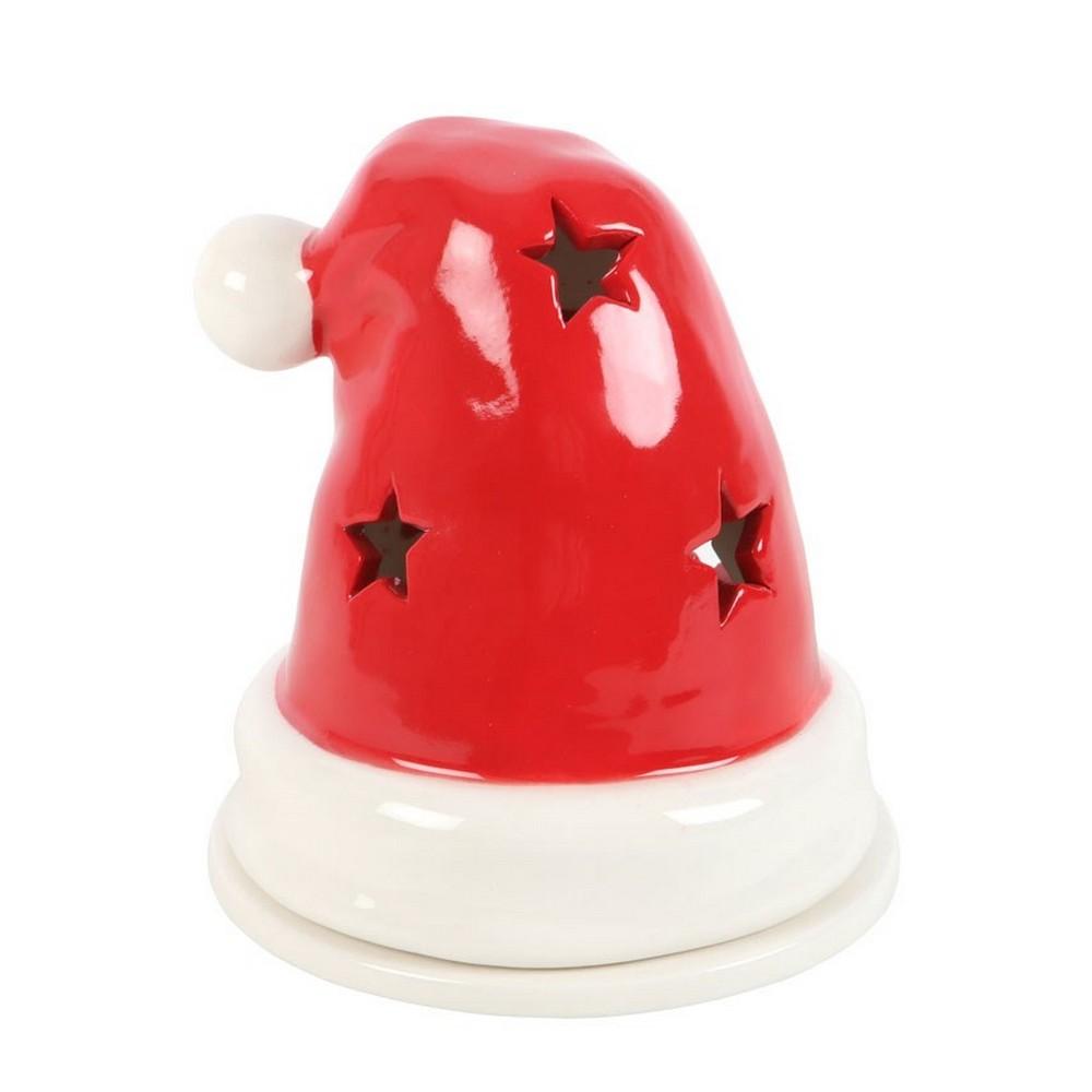 Something Different Santa Hat Tealight And Incense Cone Holder