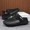Sommer Neue Schuhe für Herren Mode Sandalen Atmungsaktives Air Mesh Sportlicher Stil Freizeitschuhe Draußen Slipper Loafer