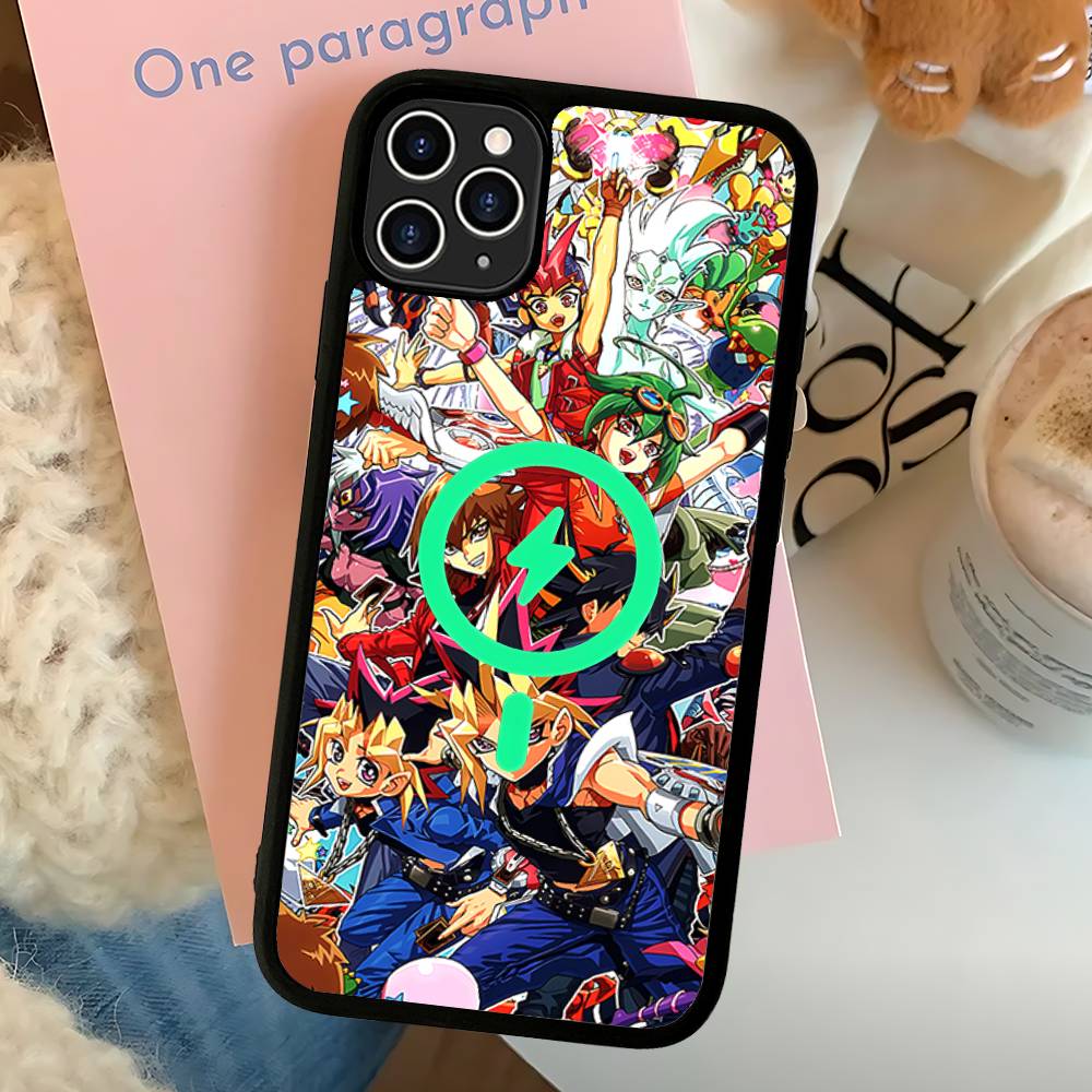 Amine Yu Gi Oh Classic For Magsafe Magnetic Phone Case For IPhone 17 16 Pro Max 15 Plus 14 13 12 11 Cover