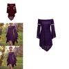Medieval Palace Cosplay Costume Retro Dress For Women And Girls